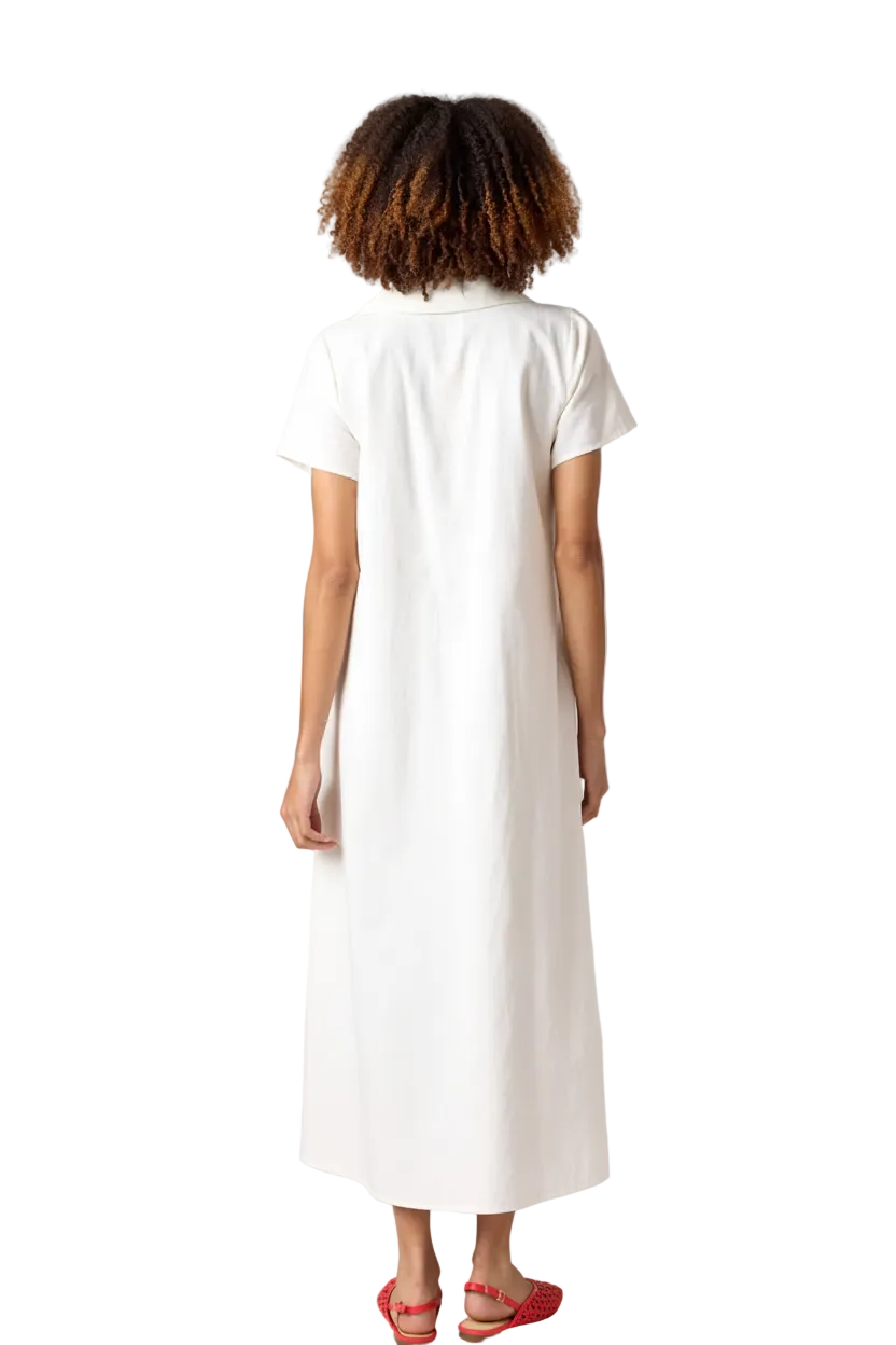 Crosby by Mollie Burch Franny Dress - Ivory with Embroidery
