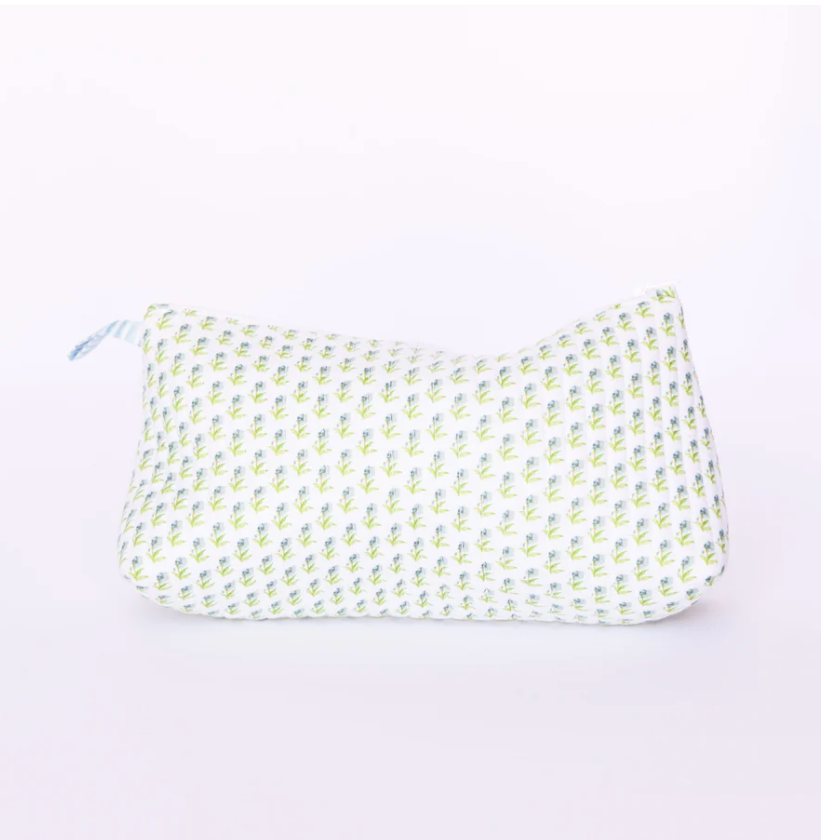 Abide Floral Cosmetic Bag