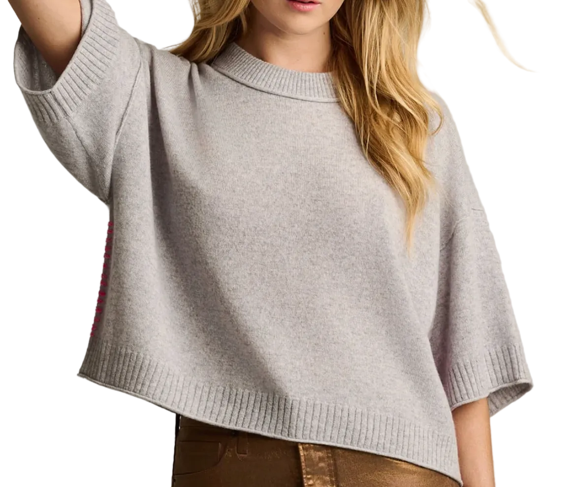 Lisa Todd Crew Mate Sweater | Blue Magic and Smoke