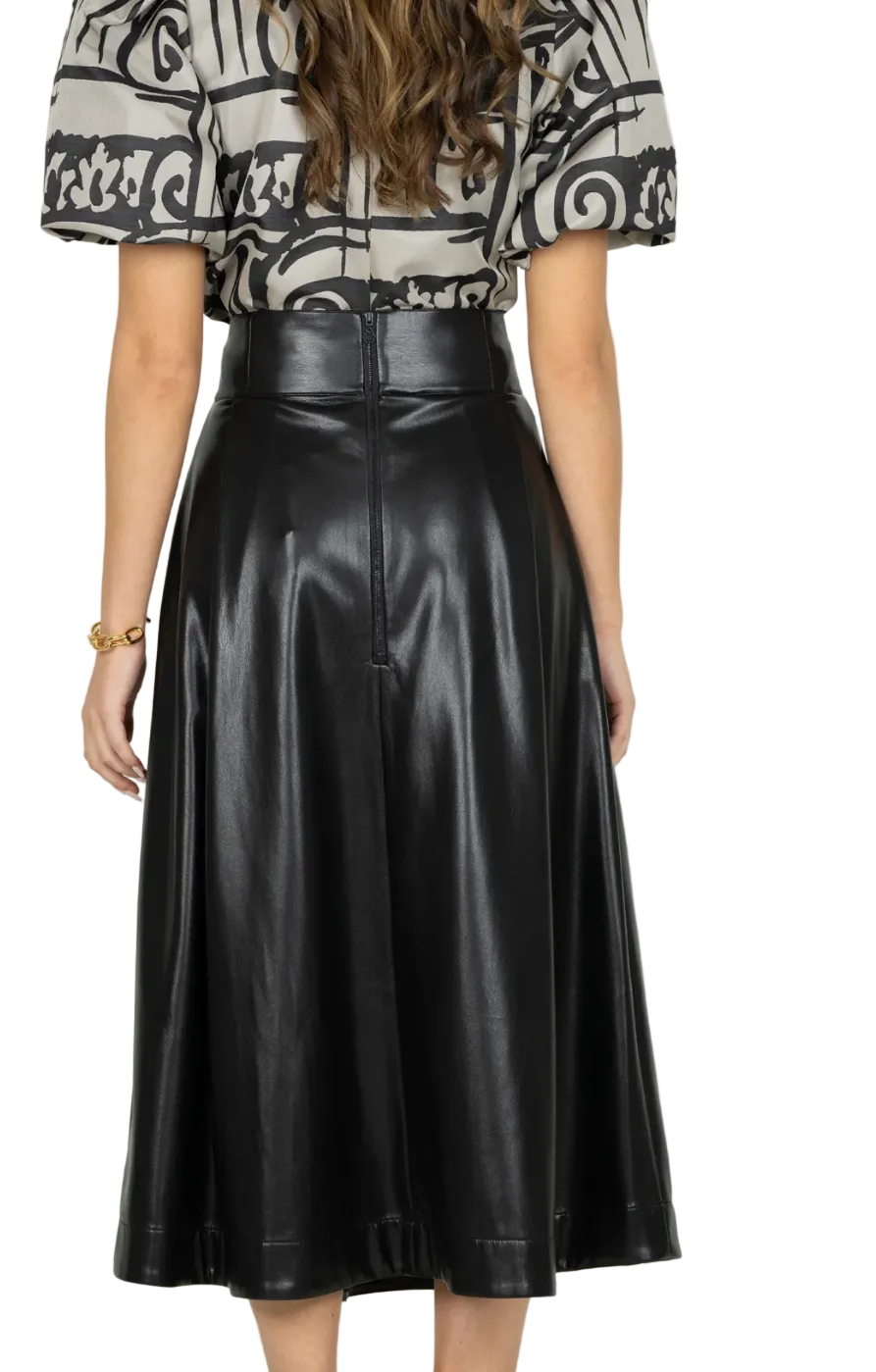 Emily McCarthy Dotty Skirt - Black