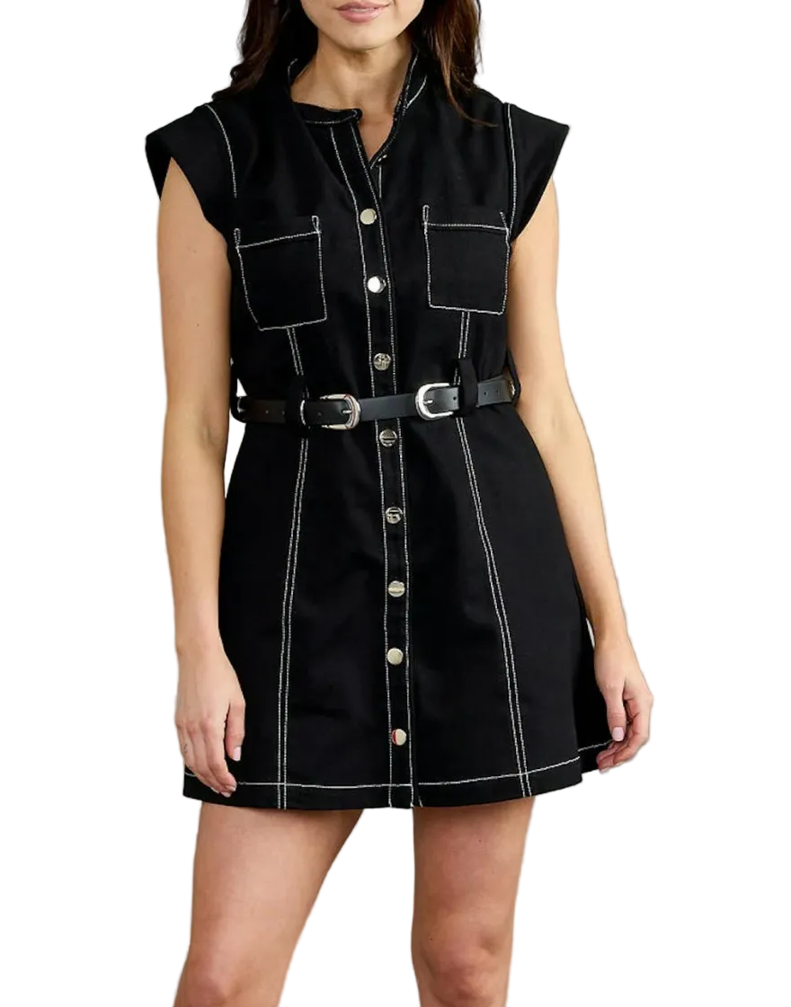 Thomas & Lourdes Suzie Dress | Black