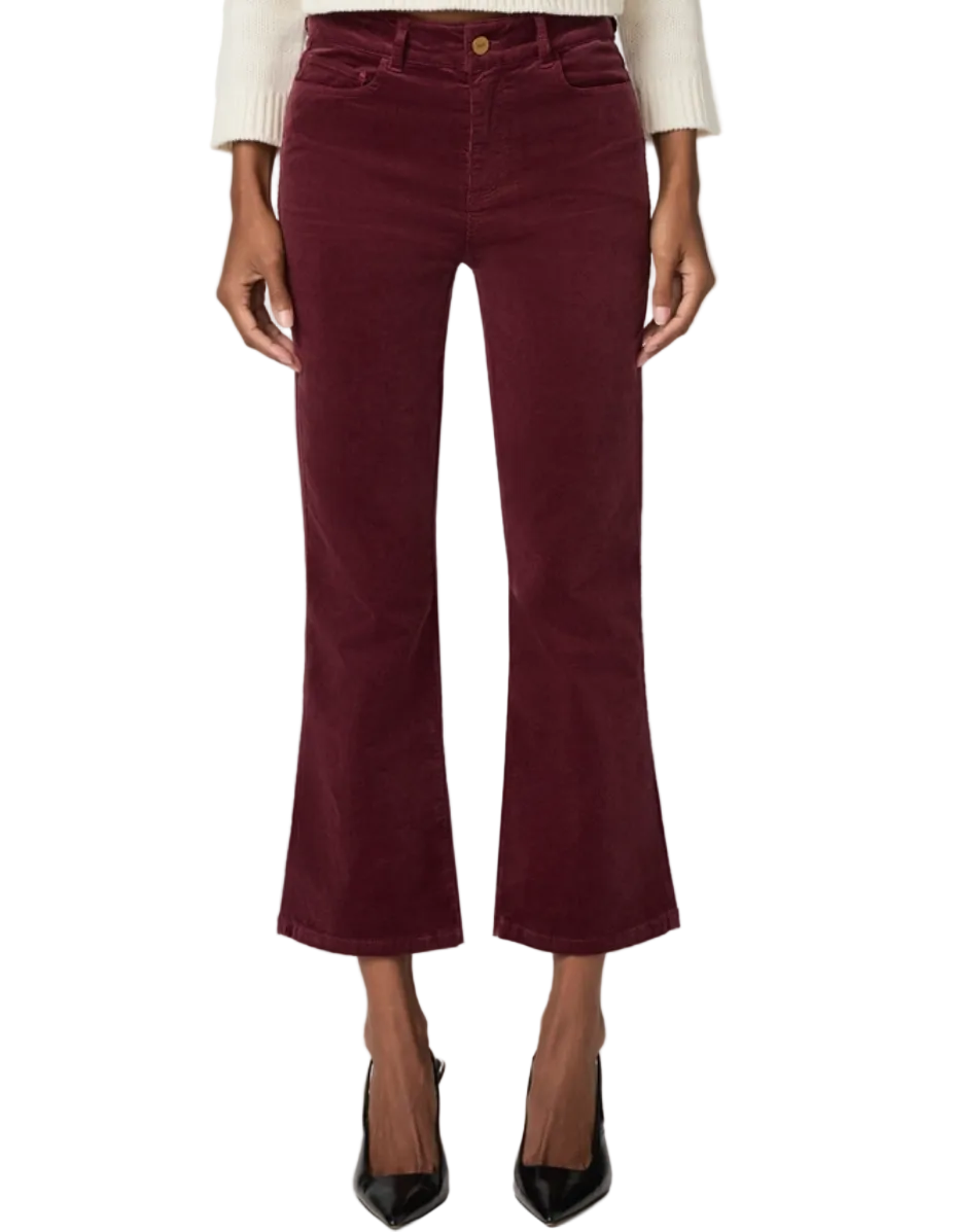 PAIGE Mason Crop Boot - Pinot