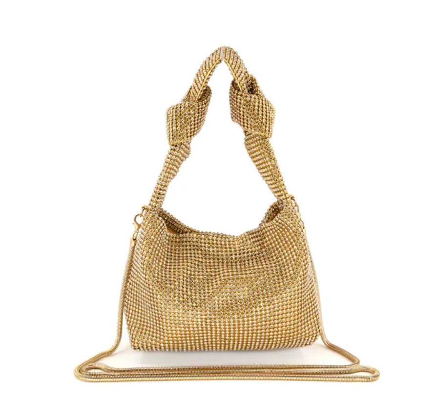 Knot Evening Bag | Gold
