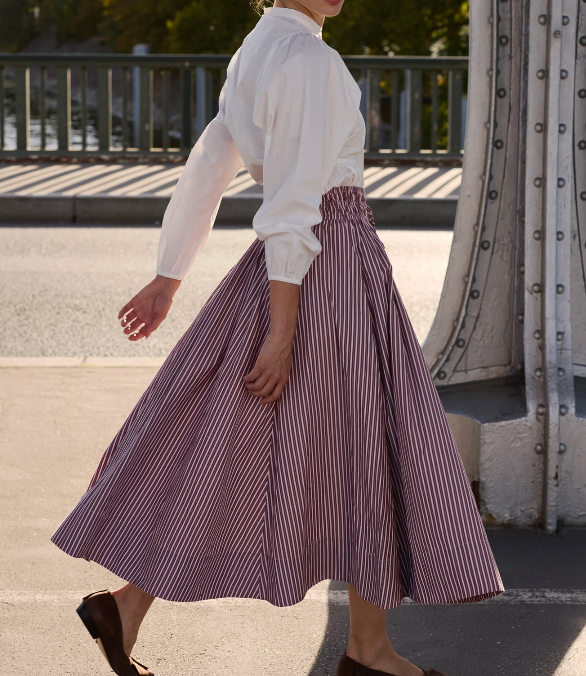 Oliphant Rina Skirt | Bremen Brown
