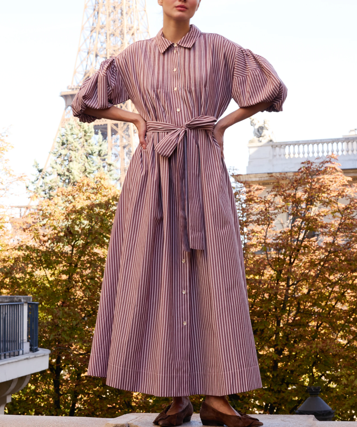 Oliphant Serena Dress | Bremen Brown