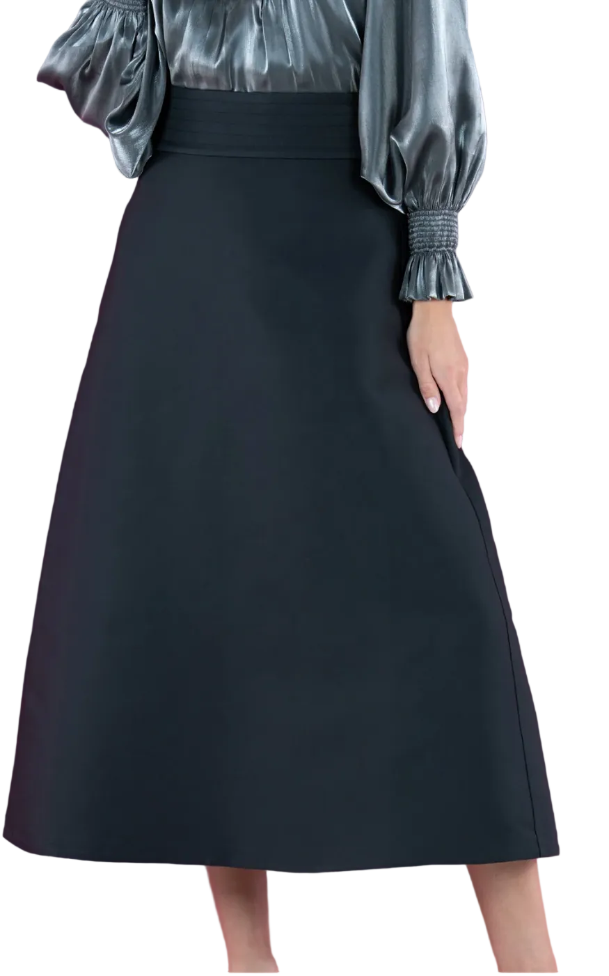 Emily McCarthy Sable Skirt - Black Tie