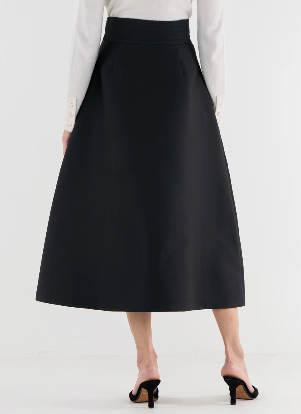 Emily McCarthy Sable Skirt - Black Tie