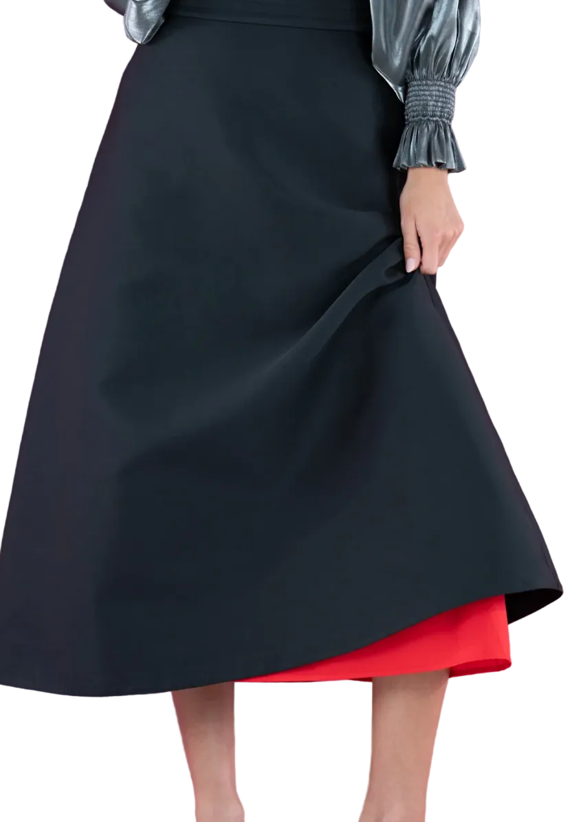 Emily McCarthy Sable Skirt - Black Tie