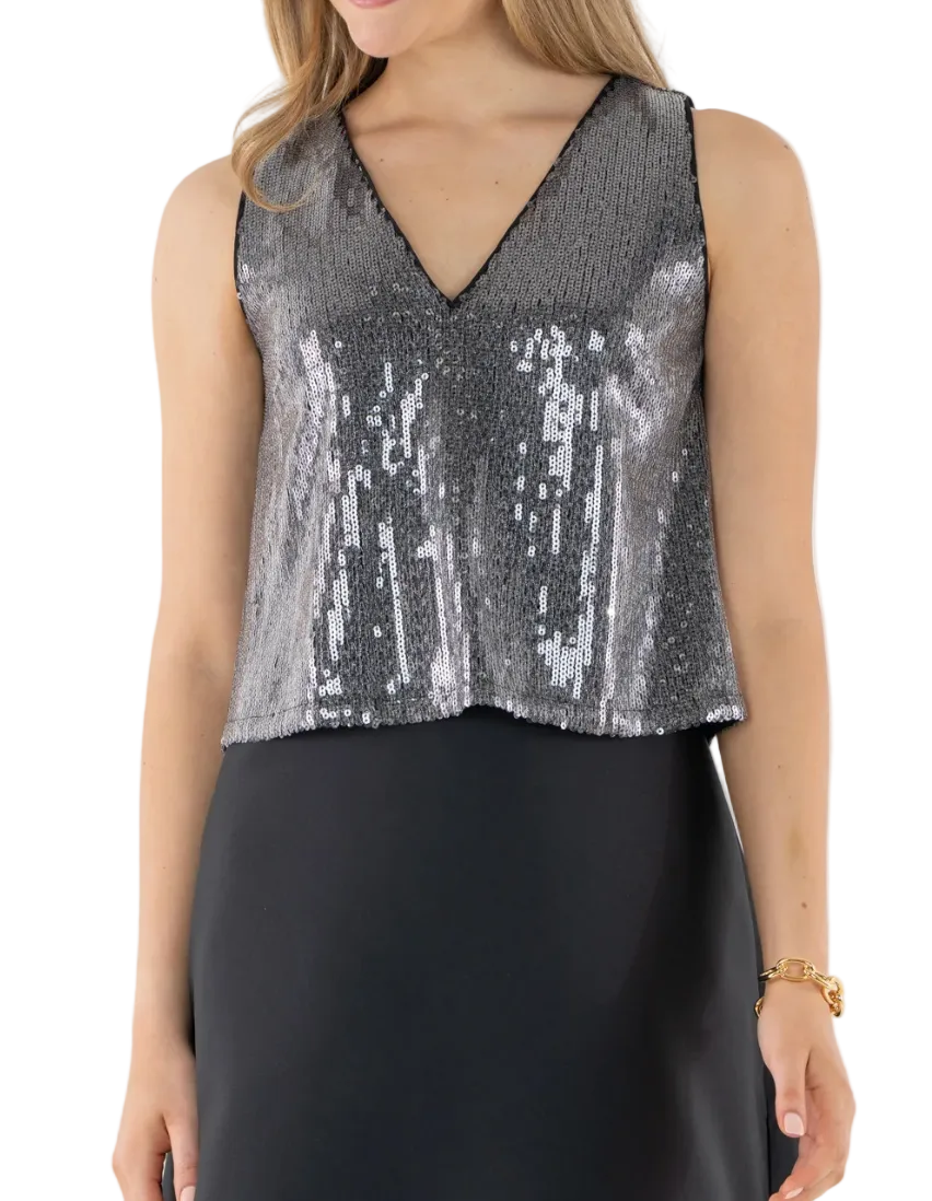 Emily McCarthy Ziggy Top - Black Tie
