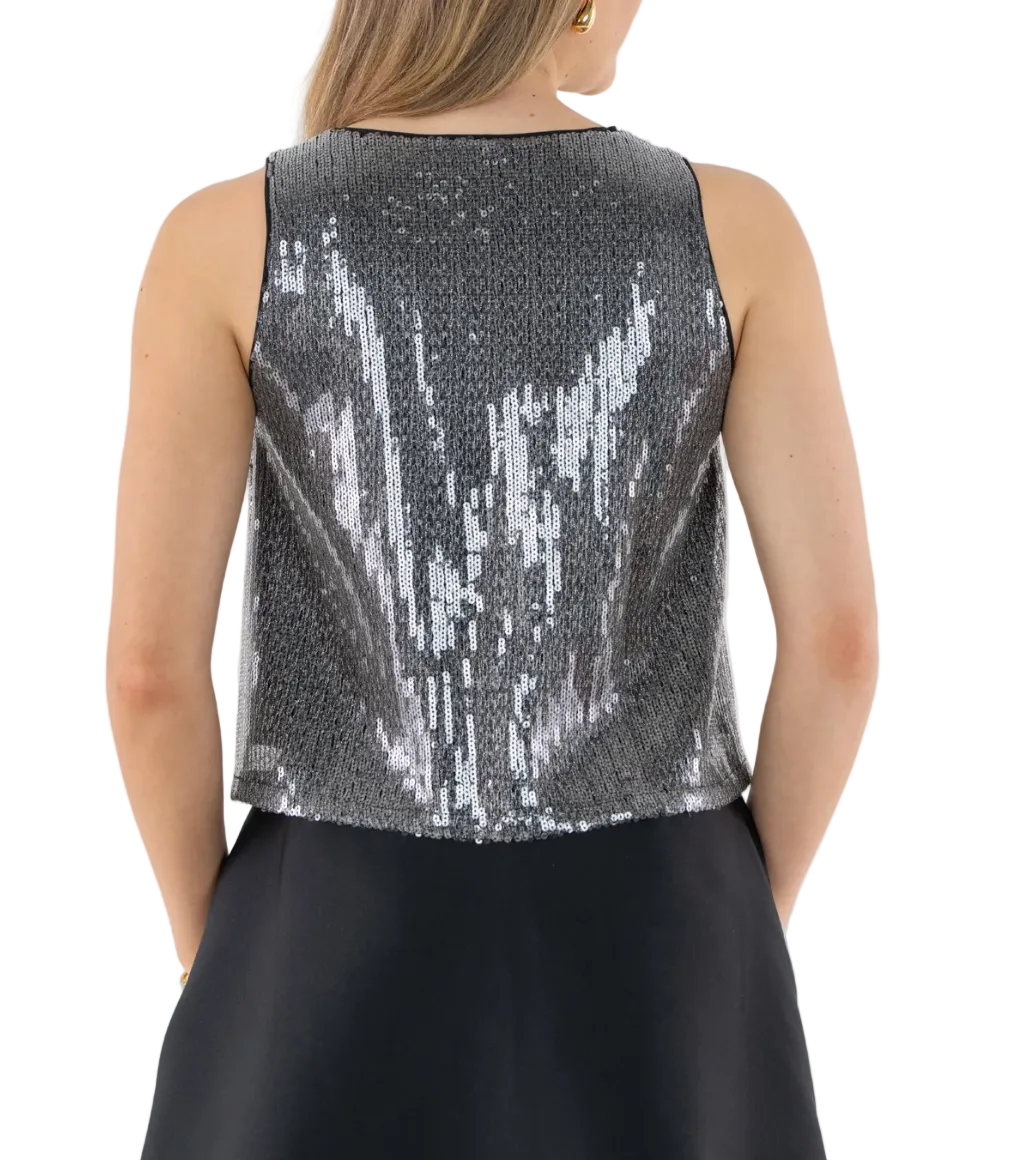 Emily McCarthy Ziggy Top - Black Tie