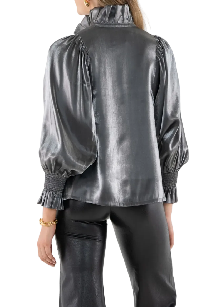 Emily McCarthy Charlotte Top - Black Tie