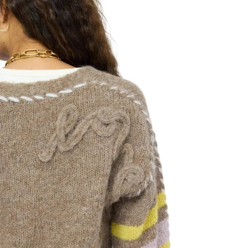 Kerri Rosenthal Sienna Stripe Cardigan | Multi