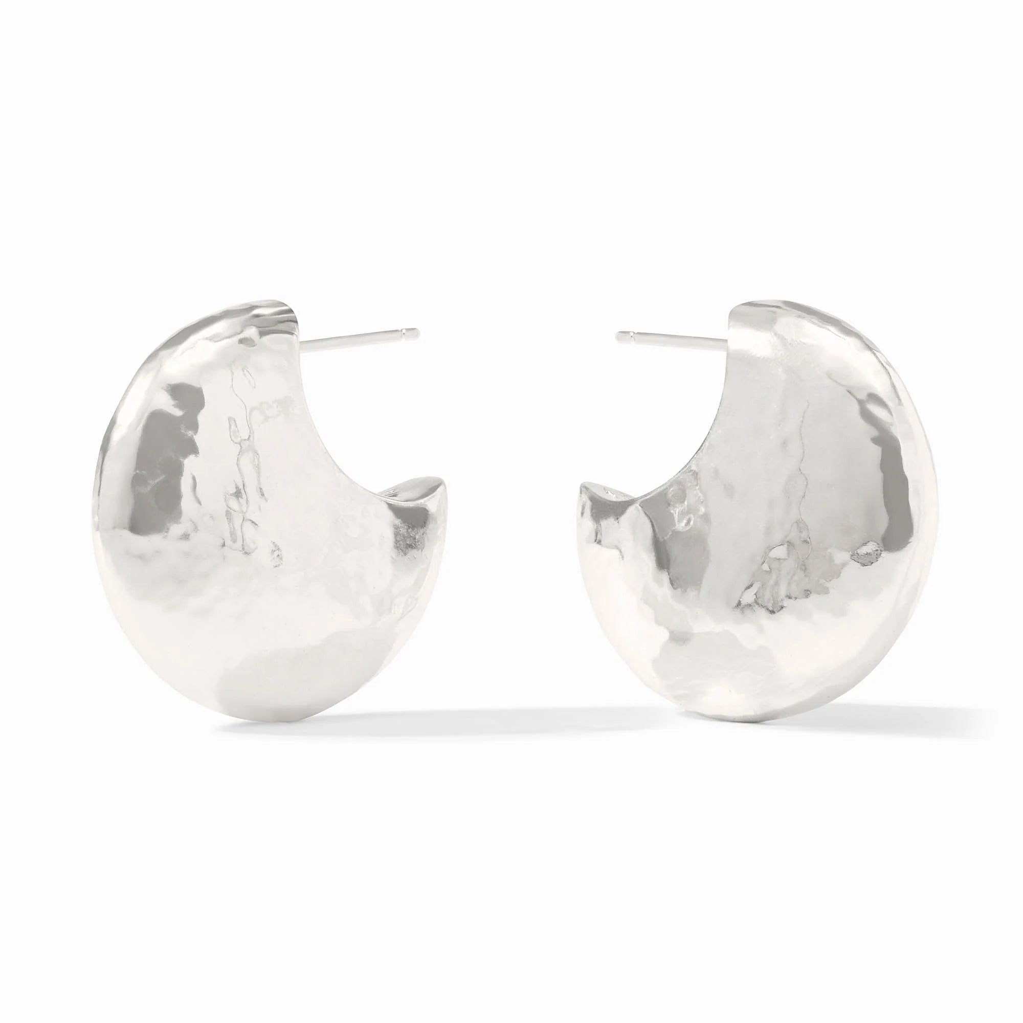 Julie Vos Solara Hoop - Silver