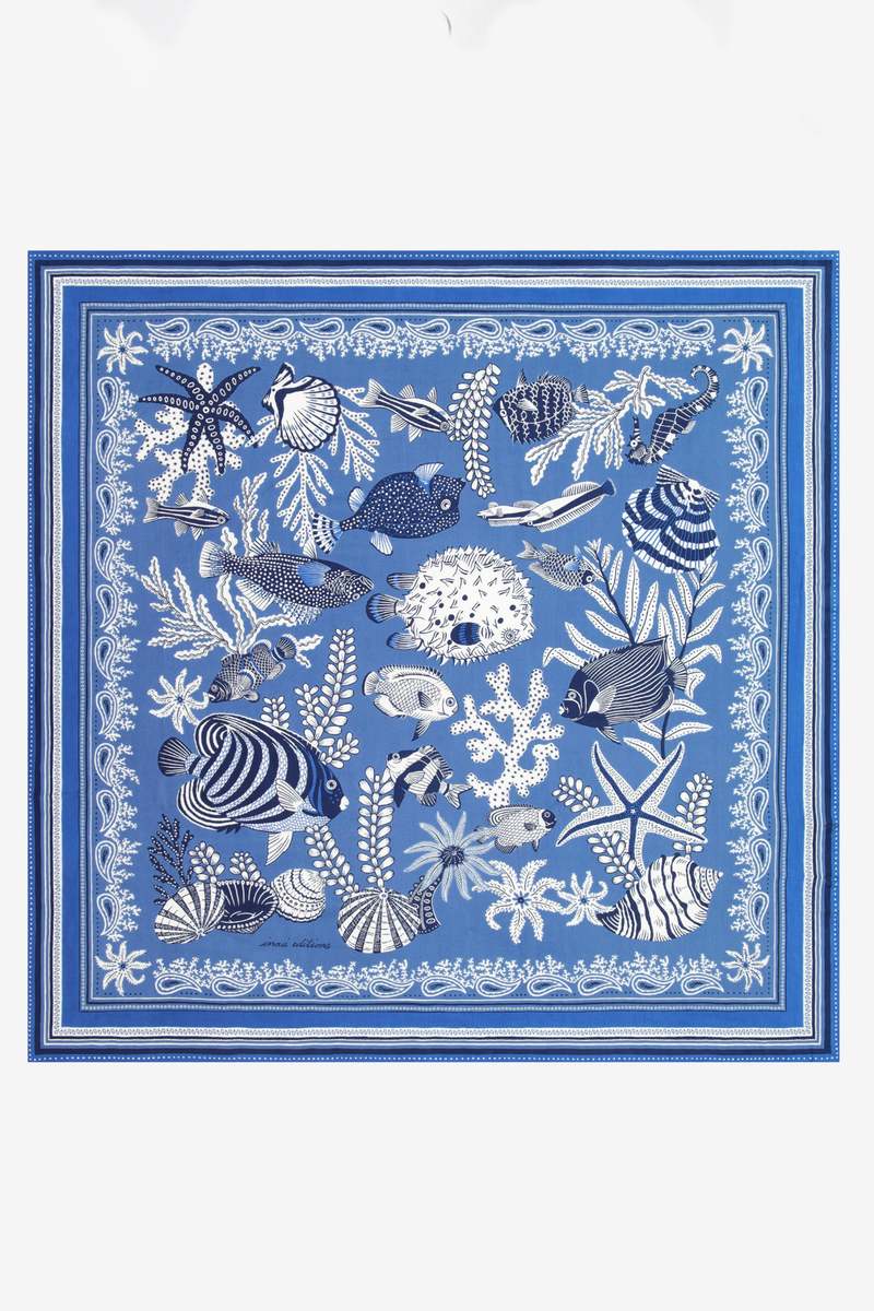 Inoui Editions Scarf - Neptune Blue