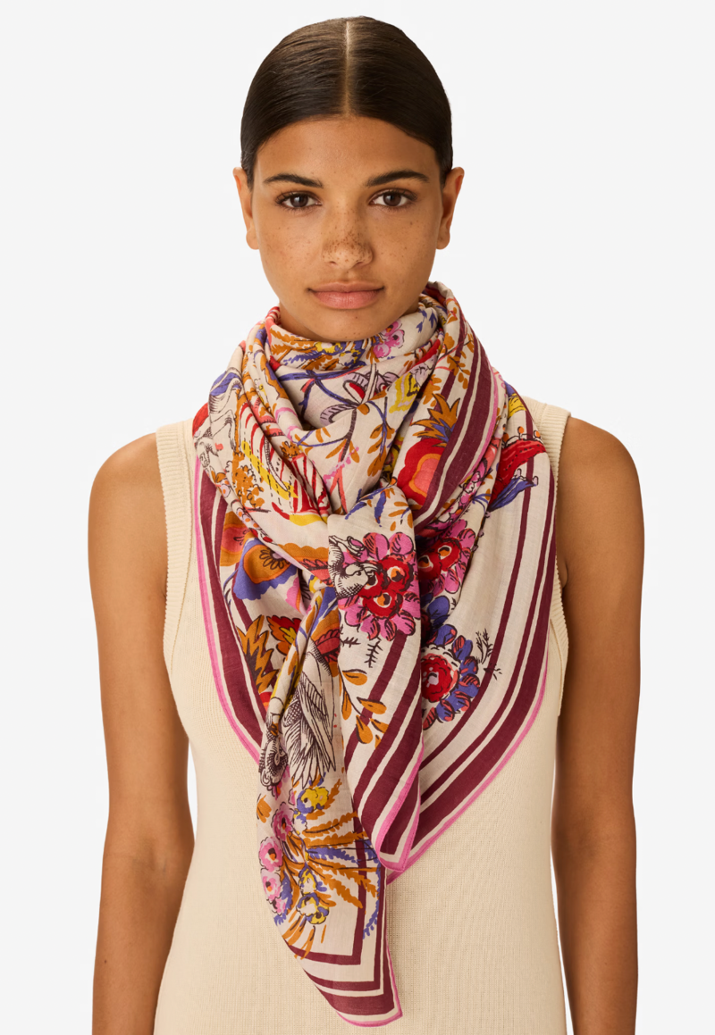 Inoui Editions Scarf - Pagode Off White