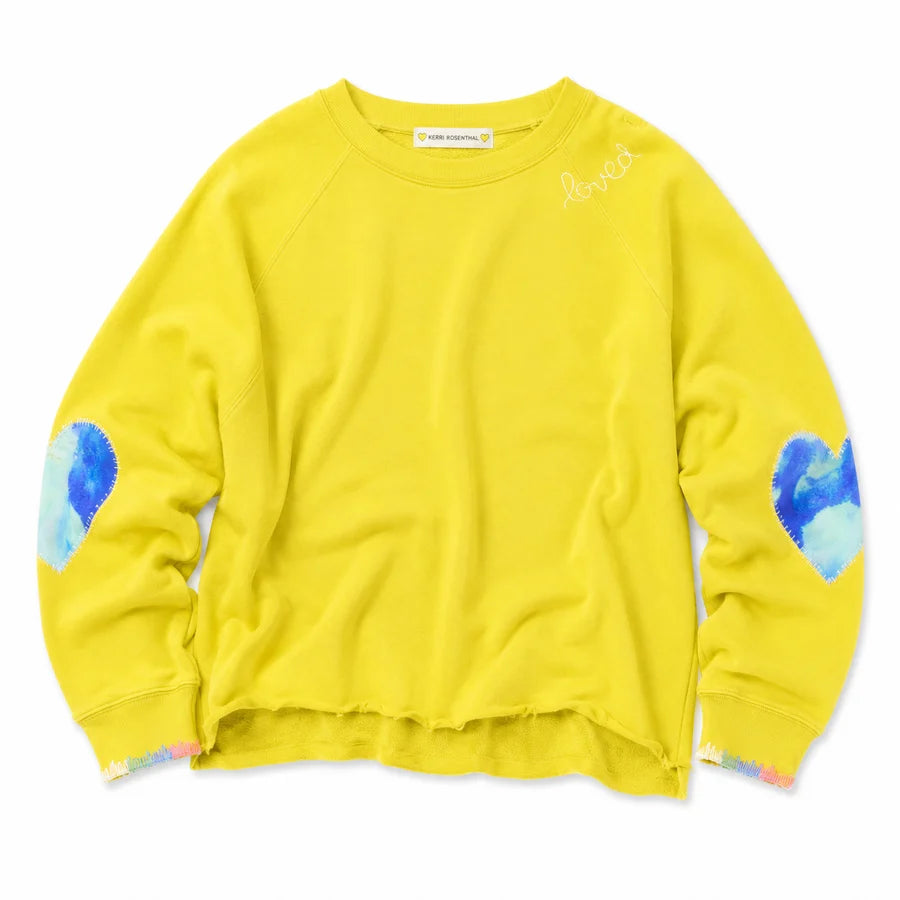 Kerri Rosenthal Long Sleeve Tops Studio Sweatshirt | Pear