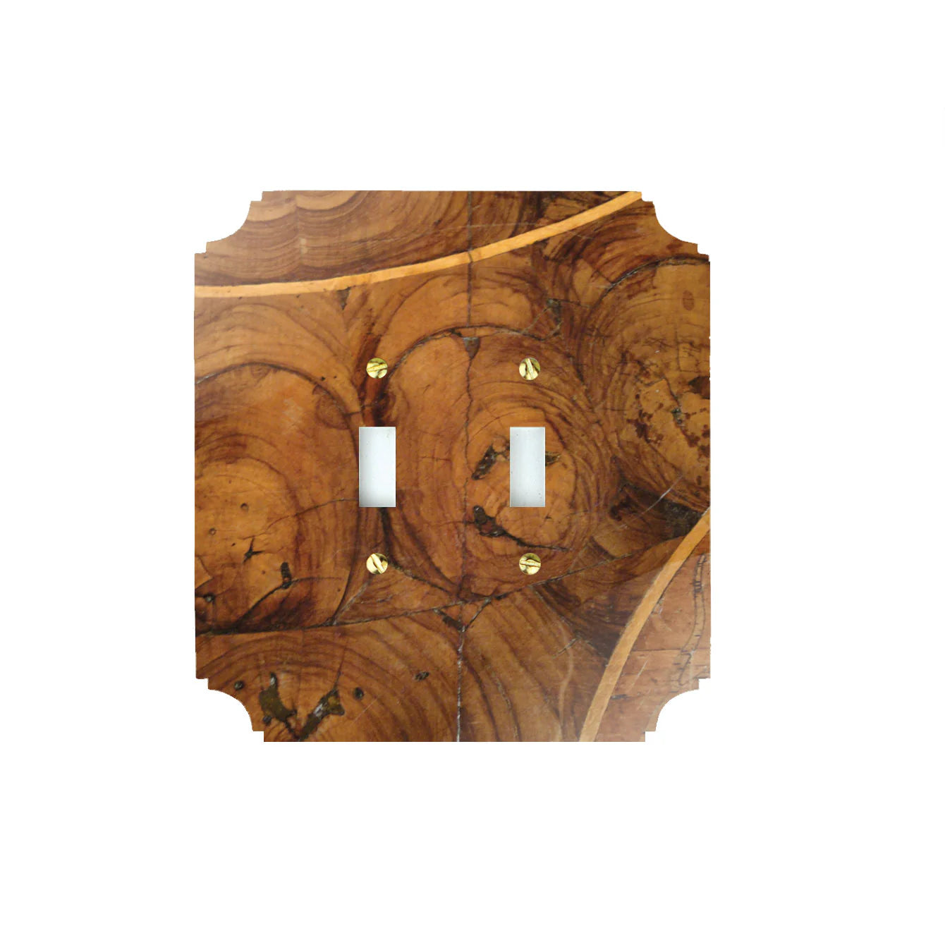 Oysterwood Veneer Switchplate | 2 Sizes