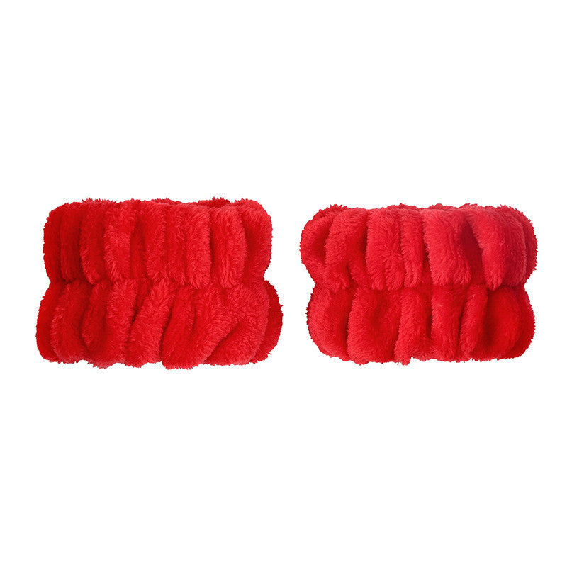 Red Spa Wristbands