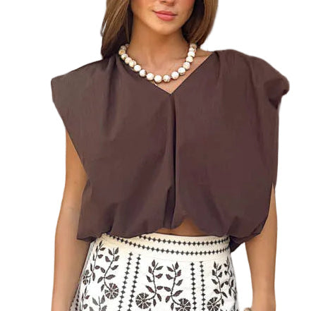 Layne Top | Brown