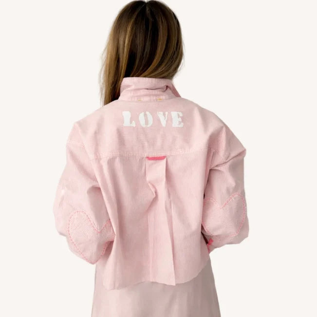 Kerri Rosenthal Tia Love Stripe Shirt | Hardly Pink