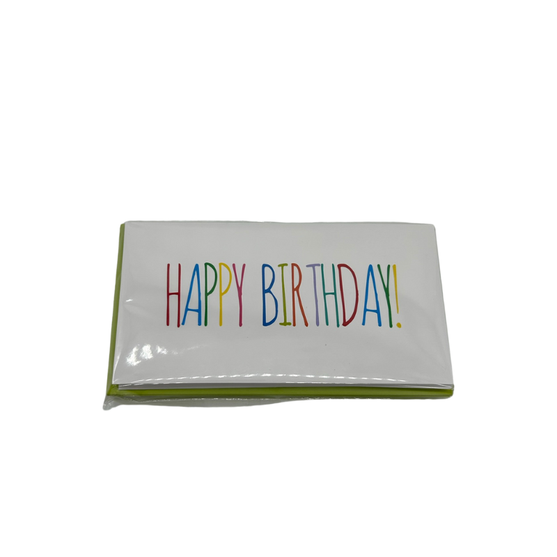 Maison de Papier Happy Birthday Notecards with Envelopes
