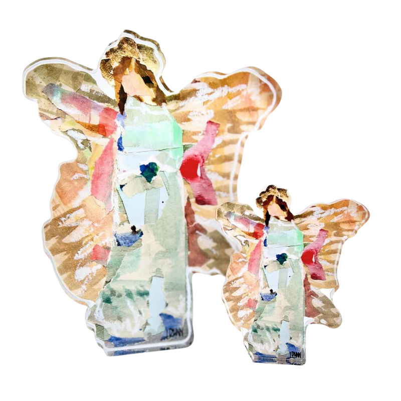 Nonnie Acrylic Angel - (two sizes)