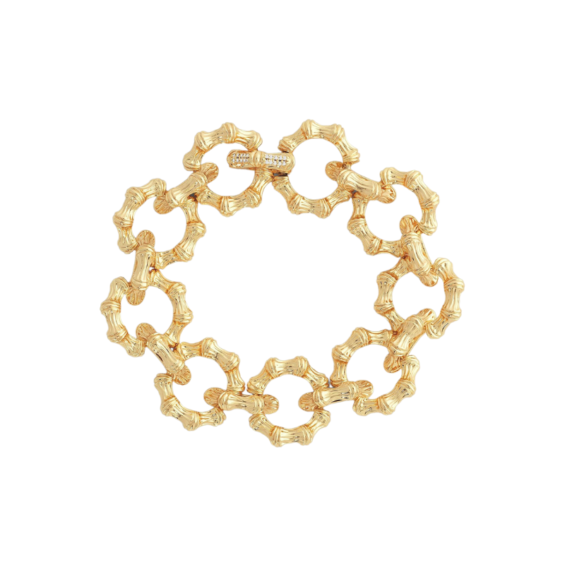 Anabel Aram Bamboo Chain Bracelet