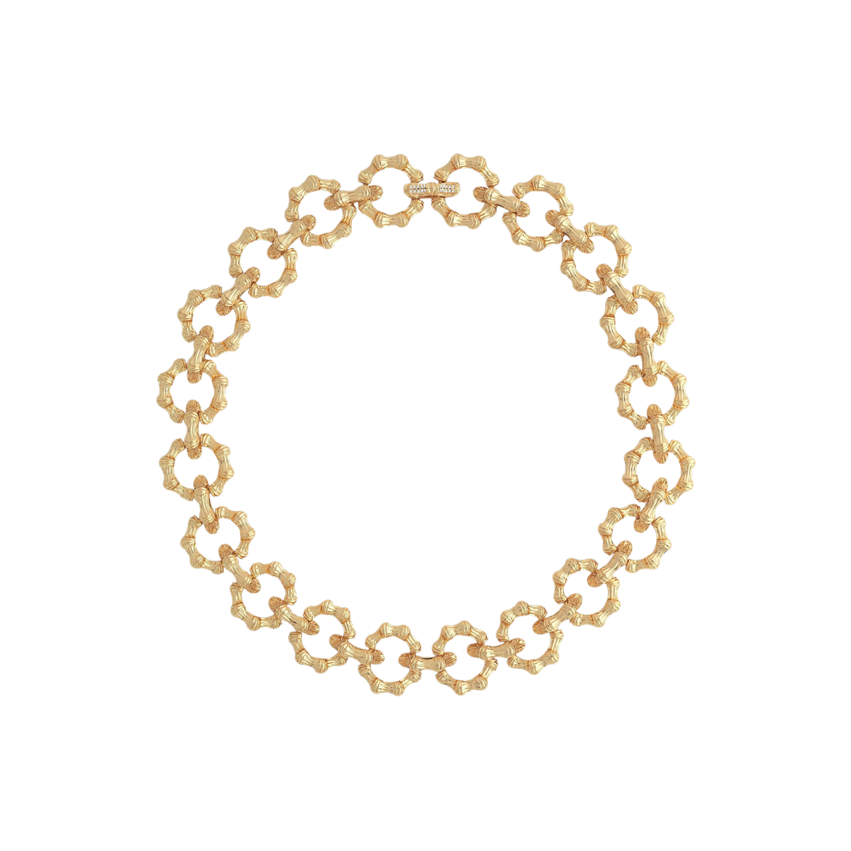 Anabel Aram Bamboo Chain Necklace