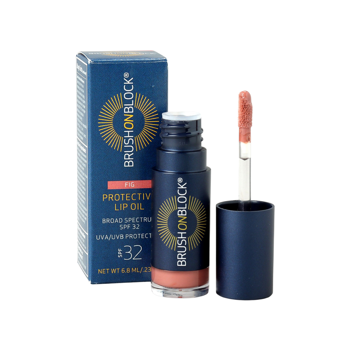 Brush on Block Lip Oil - (three shades)