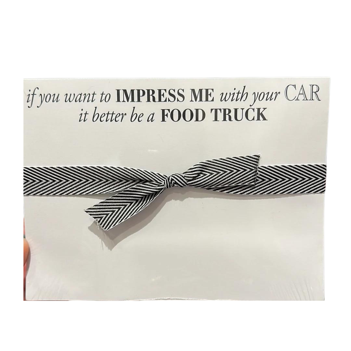 Mini Slab Pad - If you want to impress me with your car, it better be a food truck