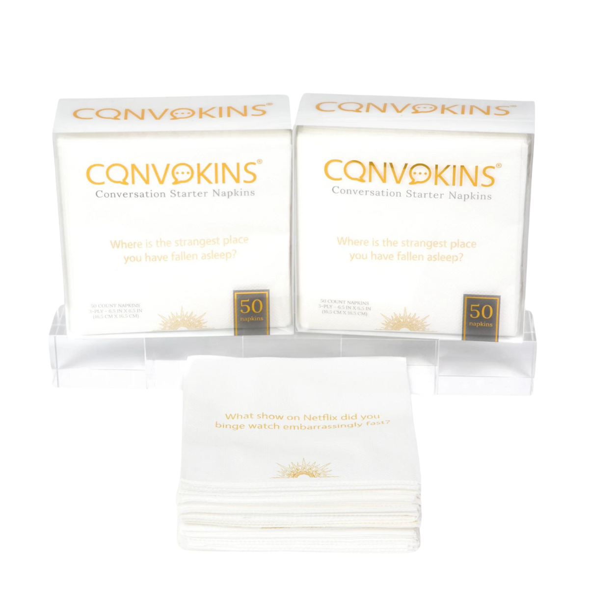 CONVOKINS® - Everyday Edition Conversation Starter Napkins