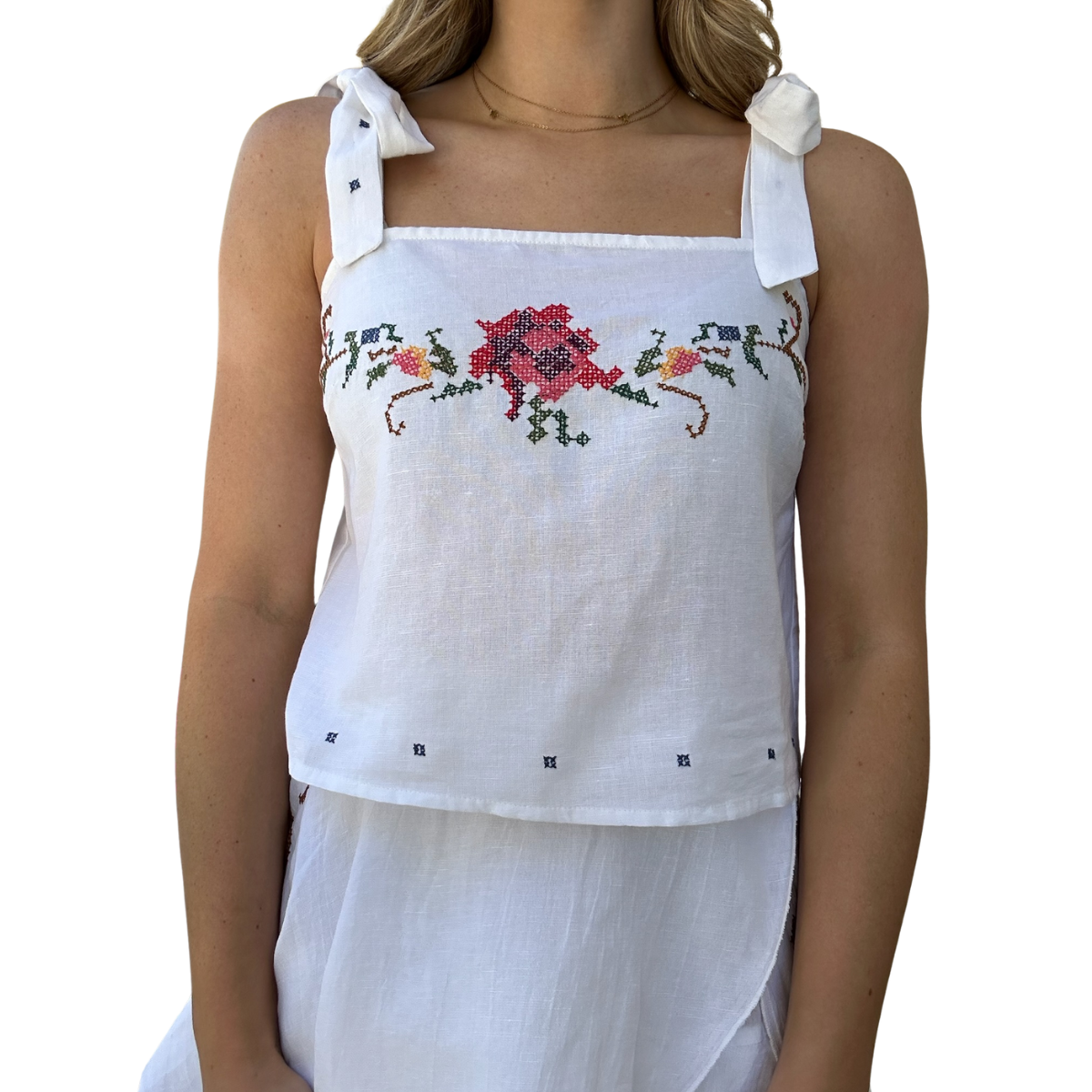 Berenice Embroidered Top