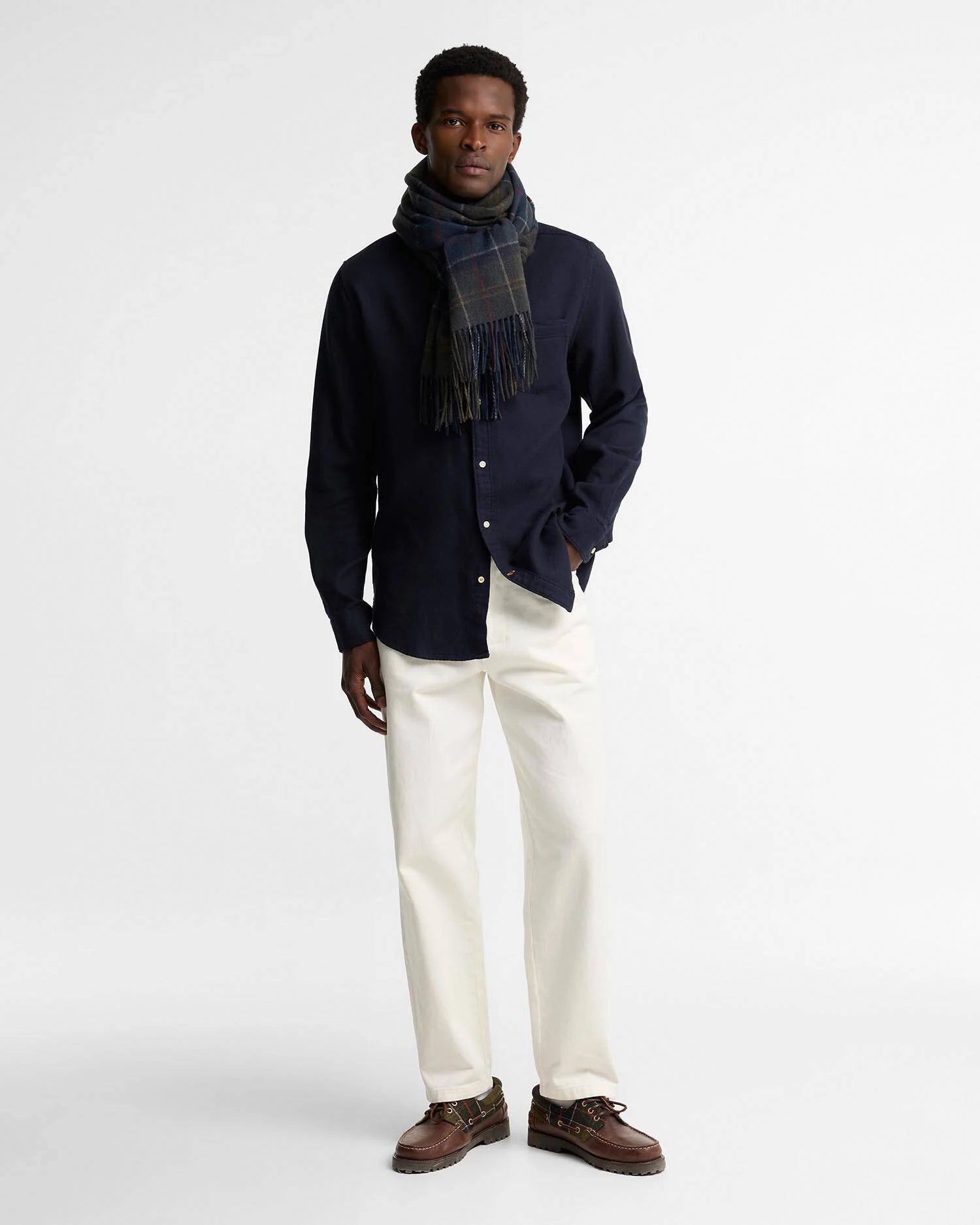 Braden Tartan Scarf | Shadow Classic Tartan