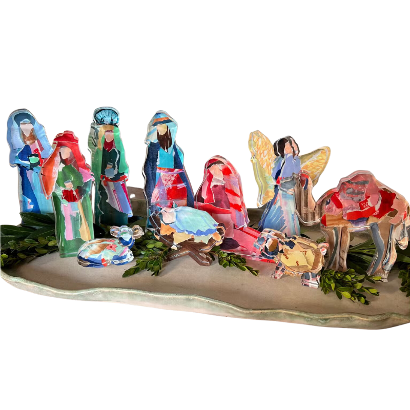 Lauren Dunn 11 Piece Nativity - Large