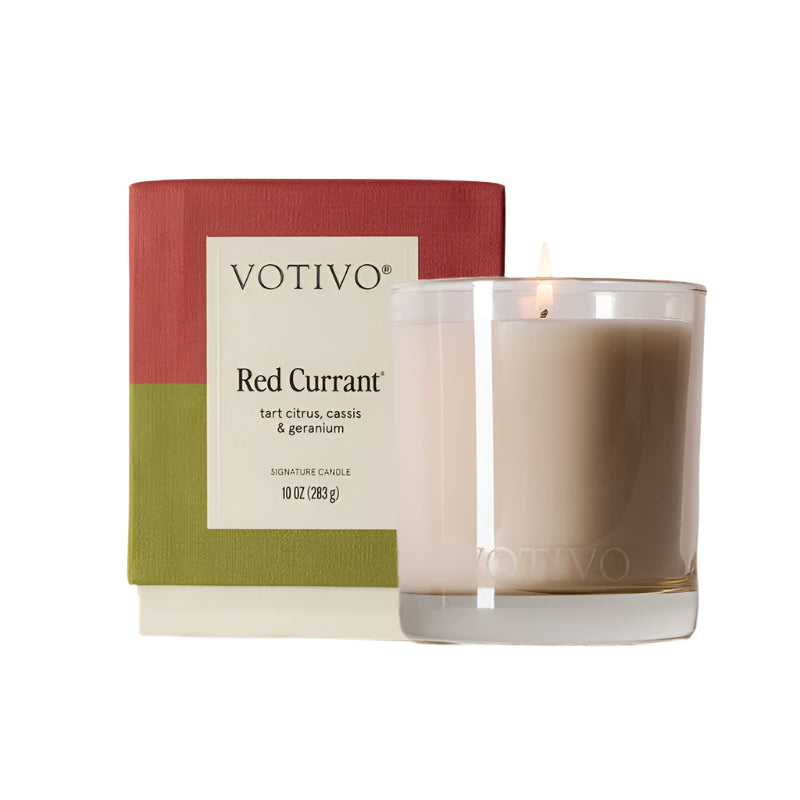 Votivo Red Currant Signature Candle - 10 oz