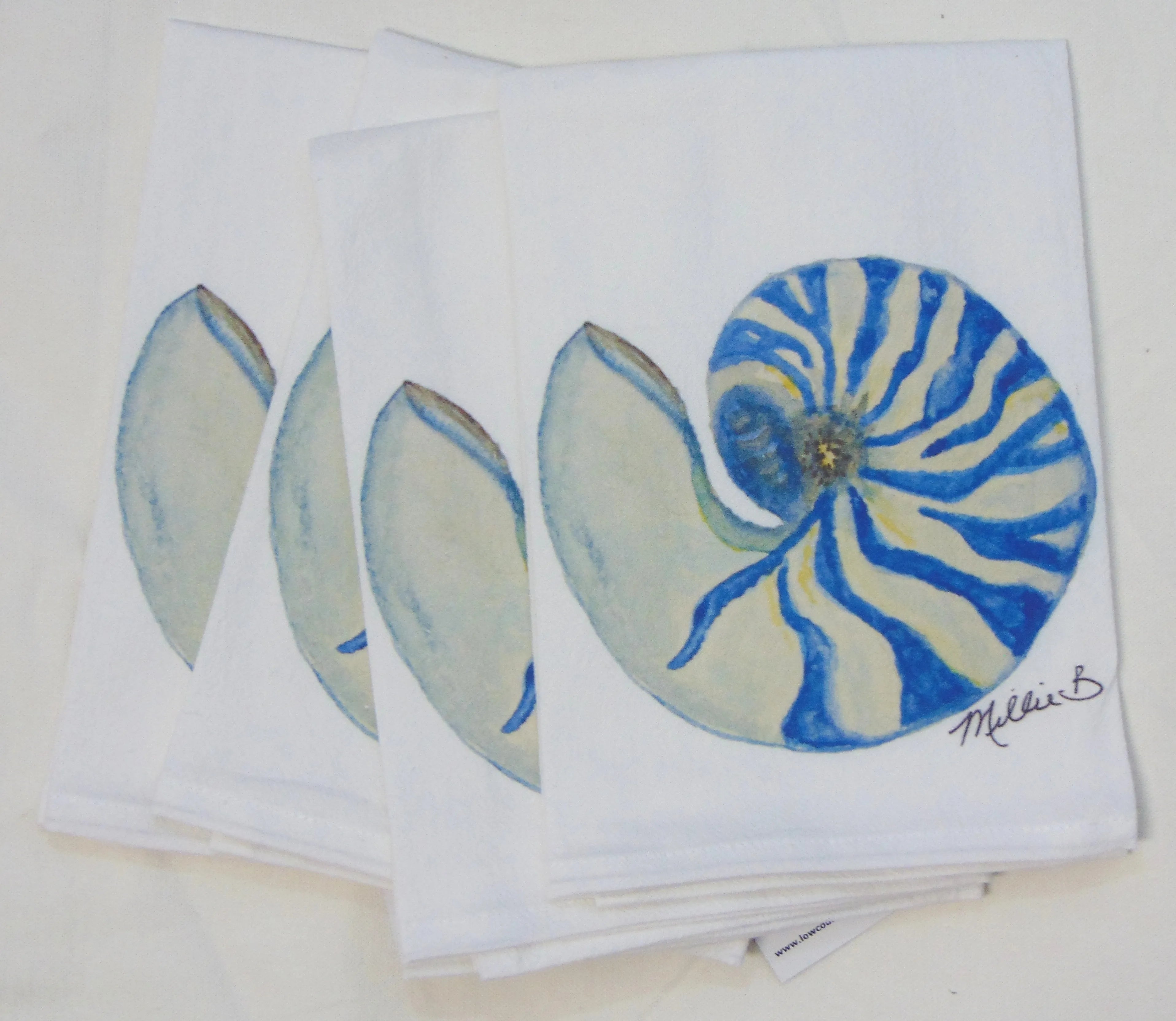Cotton Dinner Napkins - set of 4 (various designs)