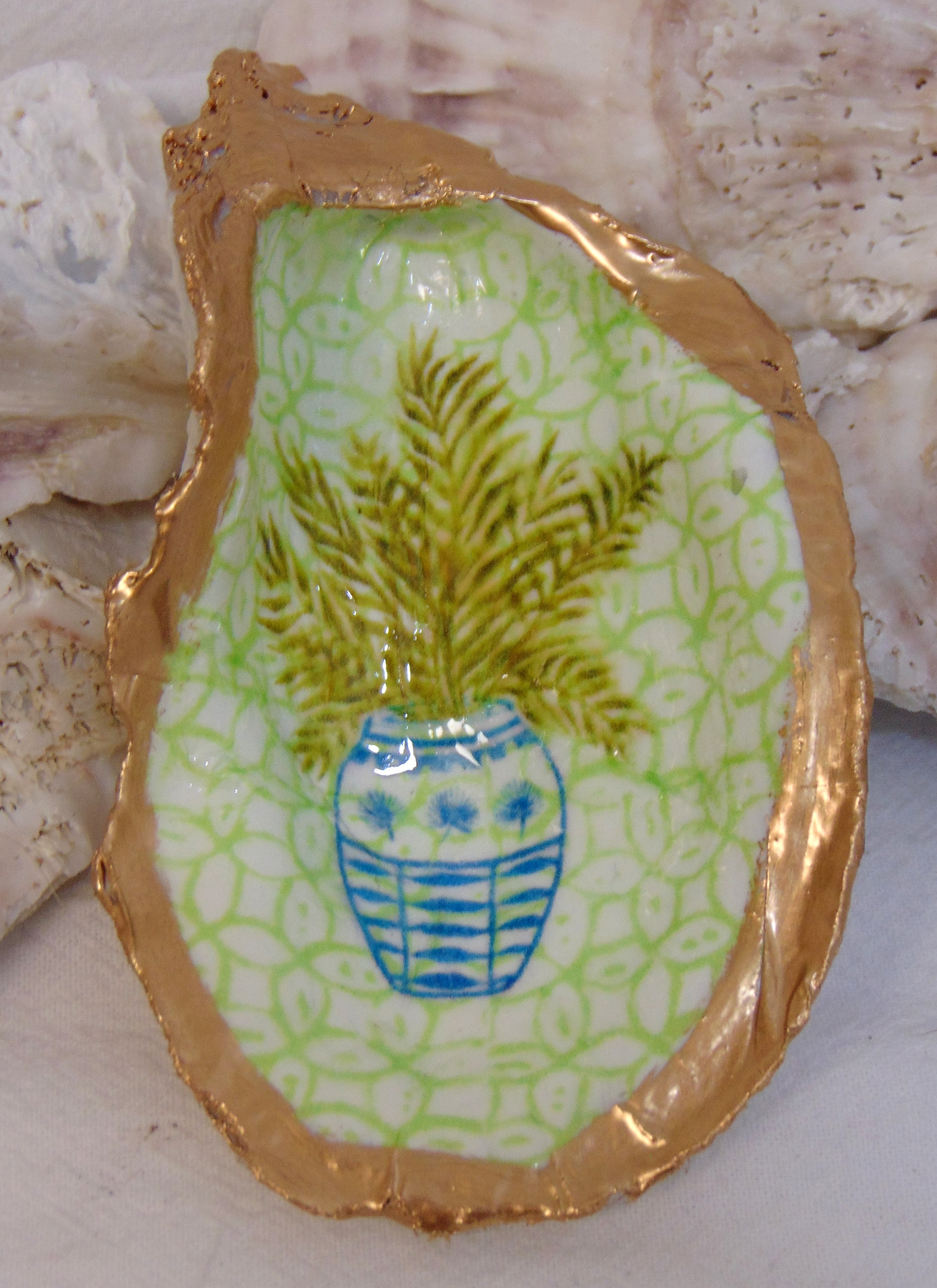 Oyster Shell Trinket Dish (multiple variants) — Two Friends
