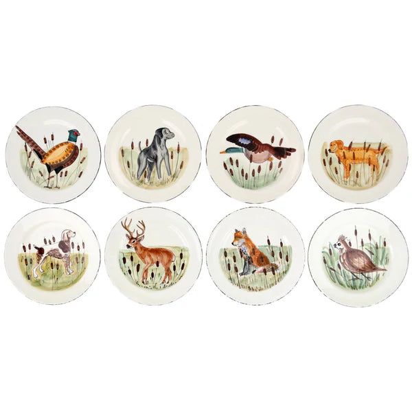 Wildlife Assorted Dinner Plates - (8 variants)