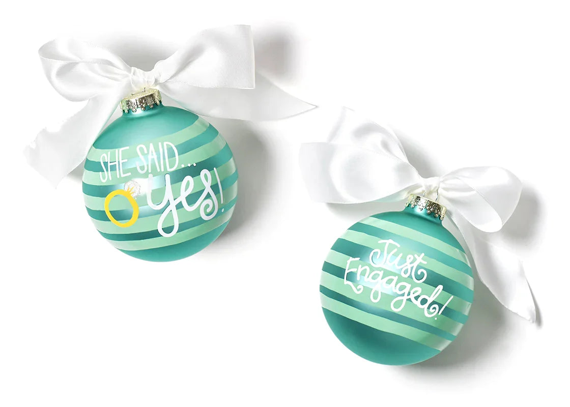 100mm Glass Ornaments | Multiple Varieties