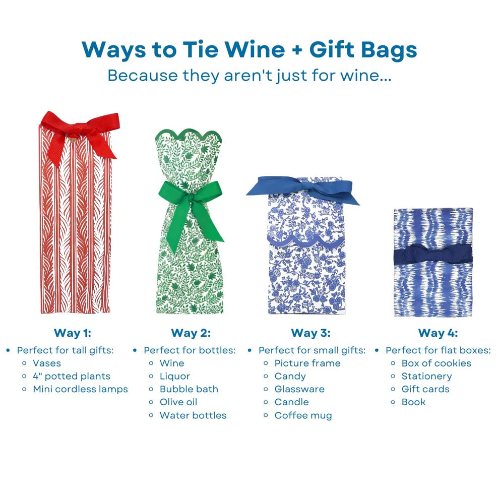 Chinoiserie Wine Bag Kit