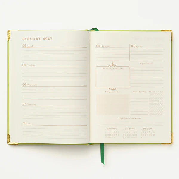 2027 Woodland Scene 12-Month Weekly Medium Bound Planner