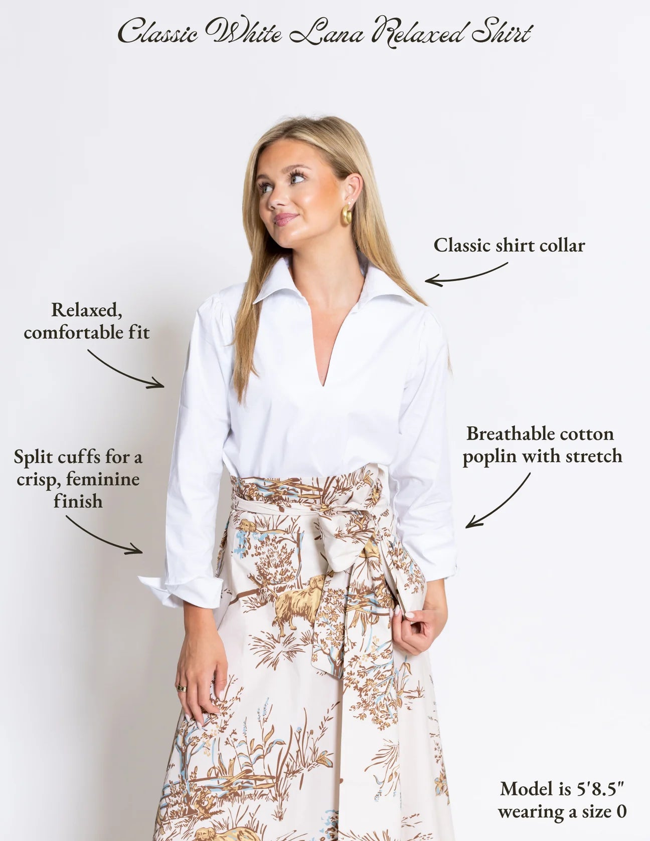 House of MBR Classic Lana Relaxed Shirt