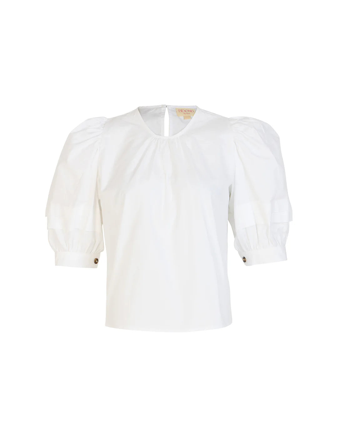 Beyond by Vera Lilly Top - White