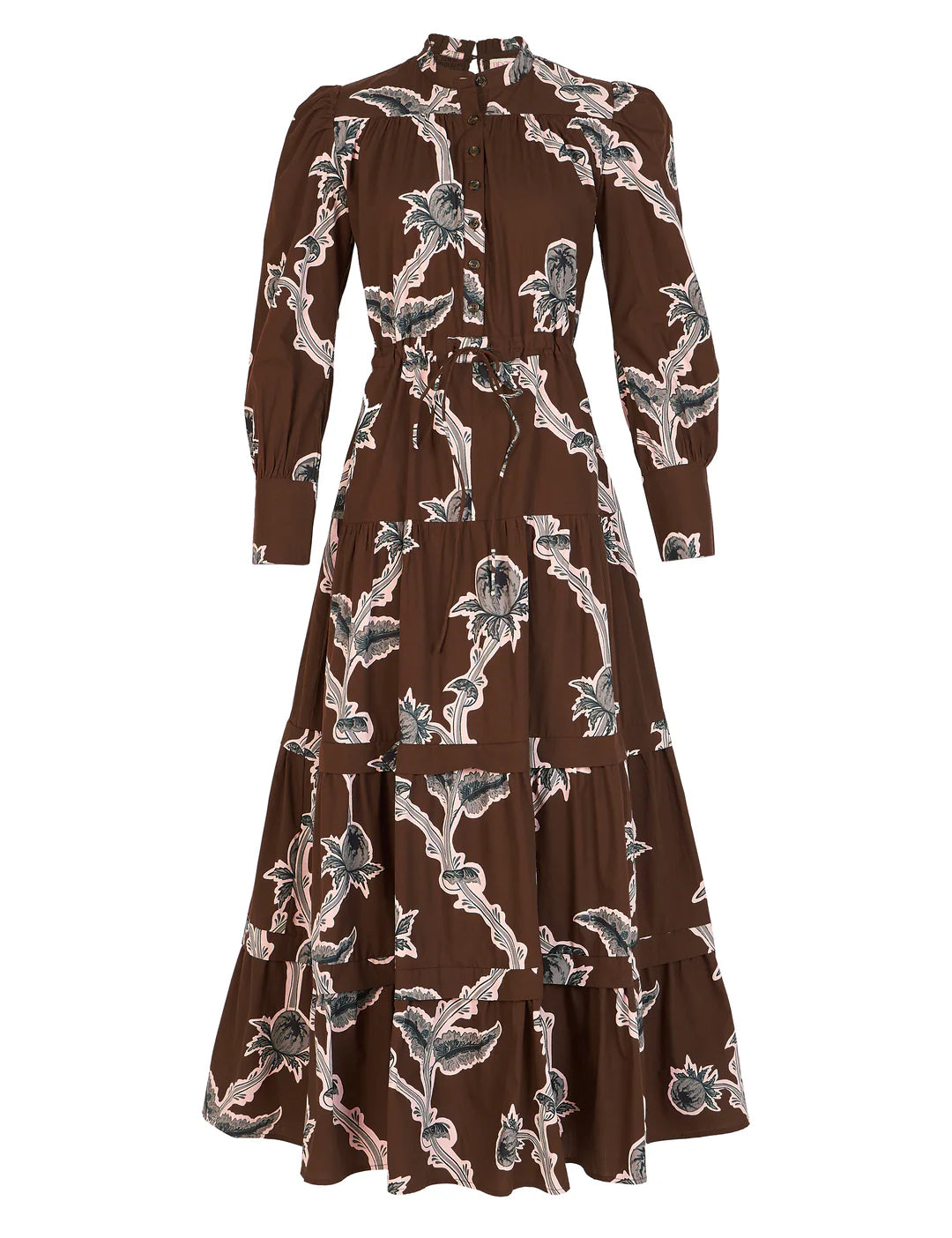 Beyond by Vera Sissi Dress - Woodlands Brown