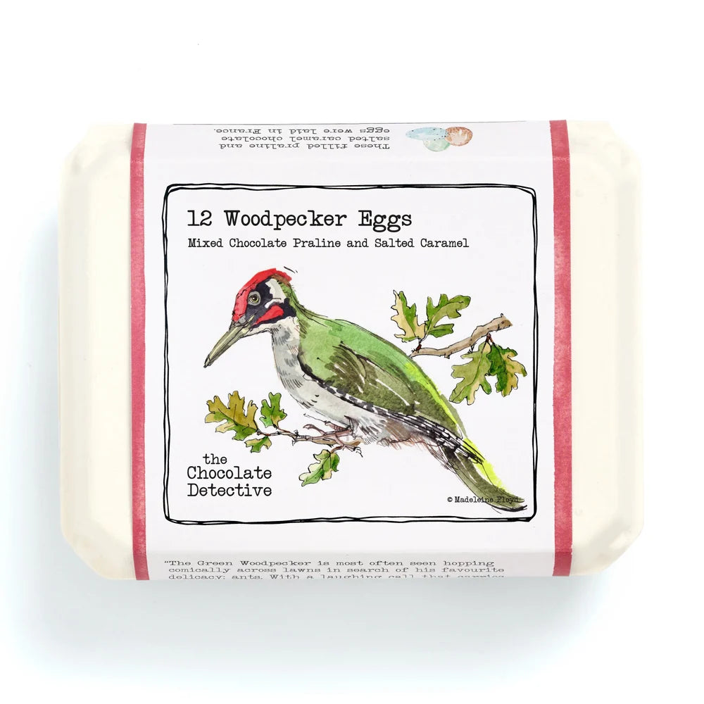Chocolate Detective | Woodpecker Eggs with Assorted Praline and Caramel