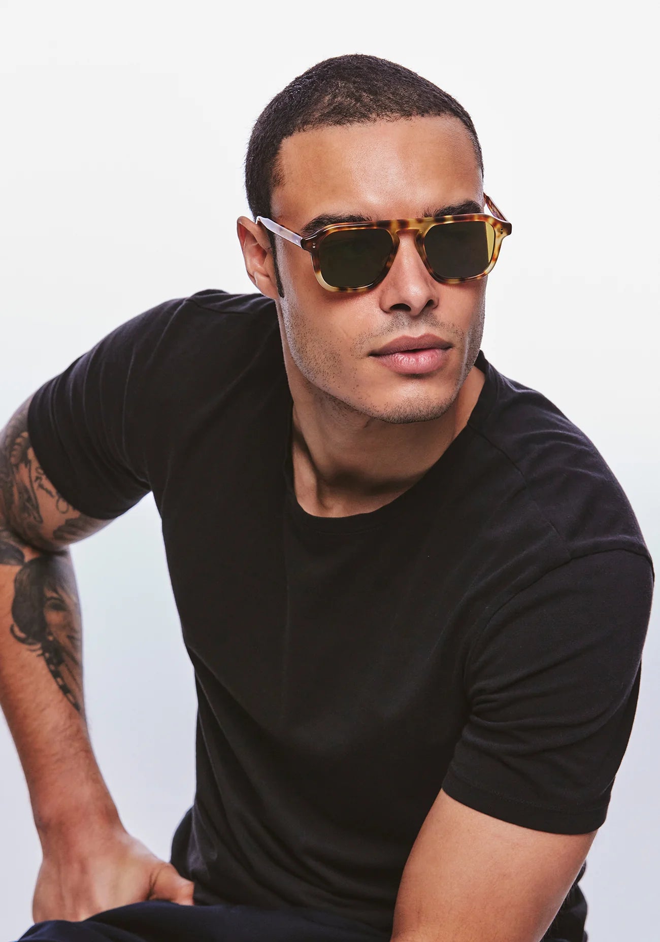 Krewe Zander Hawksbill Sunglasses