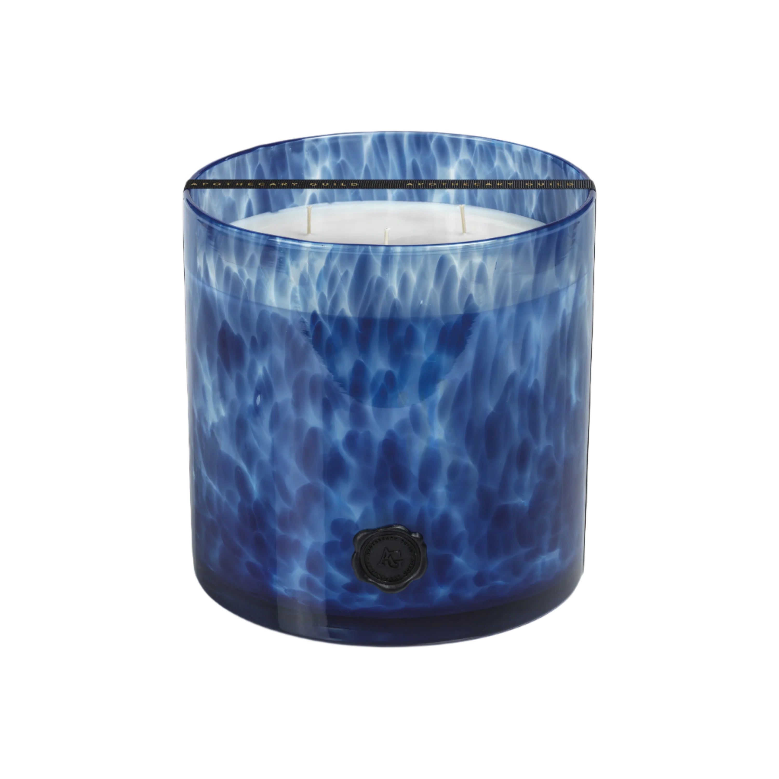 Opal Glass Candle Jar - Sea Salt & Coastal Mist - 5 Wick