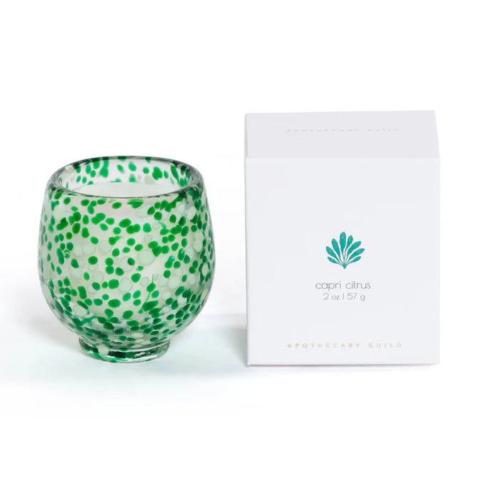 Speckled Shot Glass Candle - 3 Scents