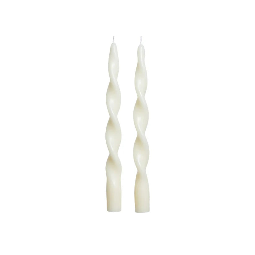 Lumiere Twist Formal Candles - Set of 2