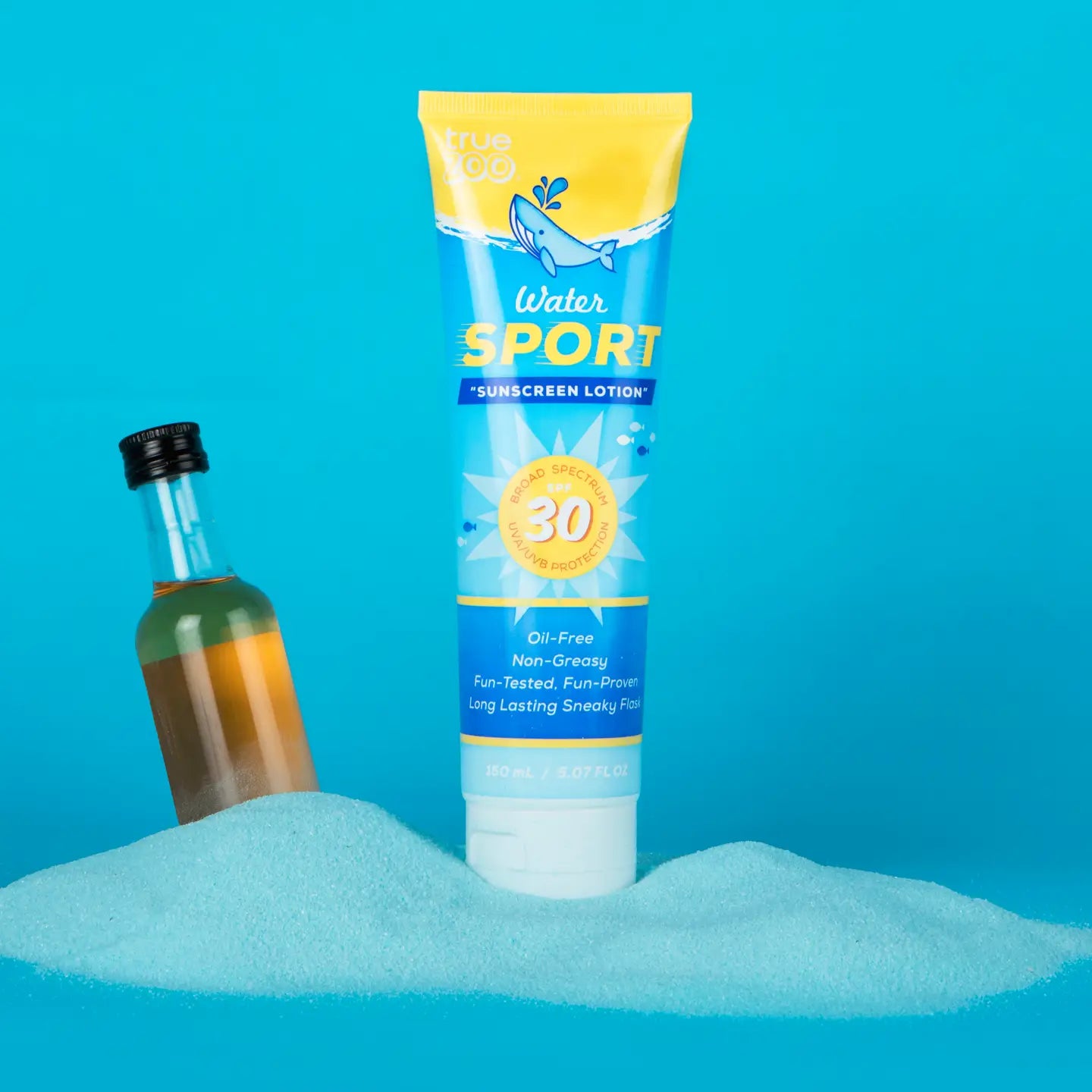Sunscreen Sneaky Secret Liquor Flask